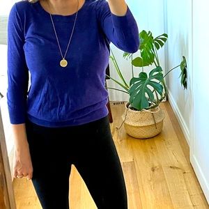 J Crew lightweight round neck sweater XS